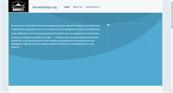 Desktop Screenshot of harvesthelps.org