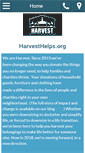 Mobile Screenshot of harvesthelps.org
